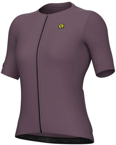 Ale Pr-e Earthy Style 2.0 Korte Mouw Wielertrui Paars S Vrouw