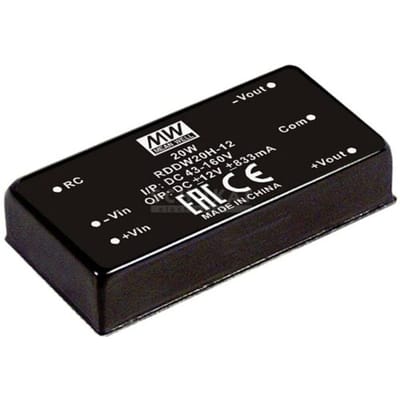 MEAN WELL RDDW20G-05 DC/DC-converter 2 A 20 W Aantal uitgangen: 2 x Inhoud 1 stuk(s)