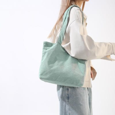 Casual Canvas Tassen  Tassen met Grote Capaciteit  Dames Herfst en Winter Mode Schoudertassen  Eenvoudige en Veelzijdige College Studenten's Les Speelgoed Tassen white