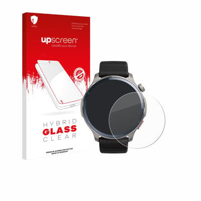 upscreen - Screenprotector voor Huami Amazfit Balance 2 - Folie Beschermfolie Beschermglas transparant