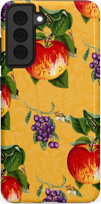 Casetastic Hoesje Geschikt voor Samsung S21 FE - Stijlvolle Beschermende Duo-layer Case - Picknick