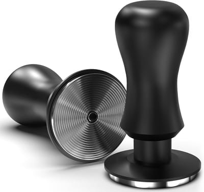 Tamper 51 mm voor Espresso, Professionele Koffietamper met 16 kg Druk, RVS Koffie Accessoires voor Perfecte Extractie