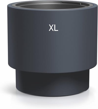 Moderne, vorstbestendige bloempot met uitneembare inzetstuk - XL (39 cm)
