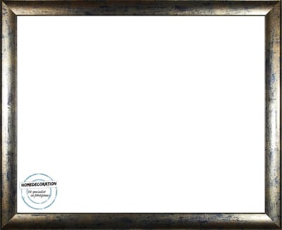 Colorado MDF fotolijst 20x24 cm, blauw, goud gevlekt