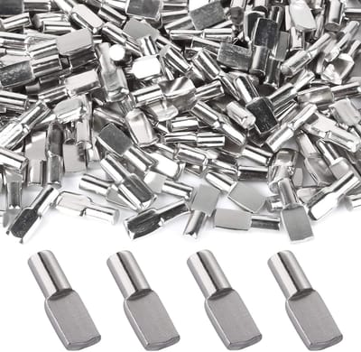 150 Stuks Plankhouders 5 x 20 mm Pin Plugs voor Meubels en Kasten - Verstevigingsmateriaal voor Planken en Opbergruimte