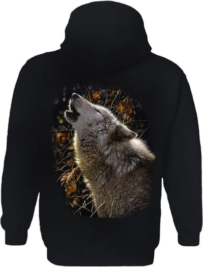 Songs Of Autumn - Wolf The Coloured House Hoodie S
