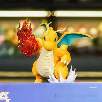 Nieuw Pokemon Actiemodel Vuurstoot Dragonite Gk Anime Model Speelgoed Model Ornament Set Voor Pop Verjaardagscadeau Premium Kwaliteit