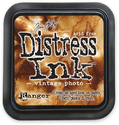 Ranger Industries Tim Holtz Distress Ink Pad - Vintage Photo Stempelpad