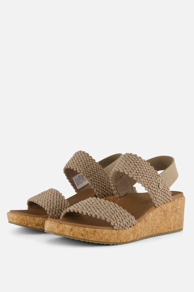 Skechers Arch Fit Beverlee Sandalen taupe - Maat 43