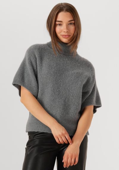 Notre-V Nv-gussie Truien & vesten Dames - Sweater - Hoodie - Vest- Grijs - Maat XS