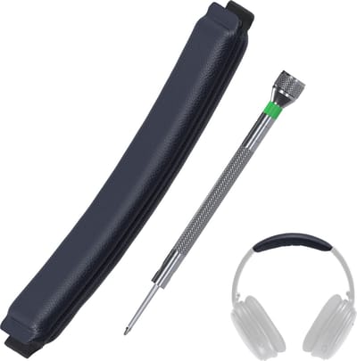 Vervangende Hoofdband voor Bose QuietComfort 35 (QC35)/Bose QuietComfort 35 II (QC35 II) Over-Ear Hoofdtelefoon van MMOBIEL – Protein PU Hoofdband – Hoofdtelefoon Hoofdkussen Cover Reparatie – Blauw