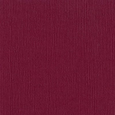 Bazzill Textuurpapier - Mono Canvas - 30.5x30.5cm - Juneberry - 25 vellen