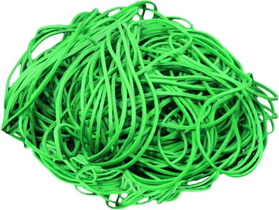 1 kg - Elastiek - groen - diameter 40mm - breedte 1,5mm - in zak - ca 3300 stuks