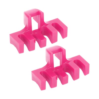 2 Pièces Badminton Cordage Raquette Répartiteur de Charge Badminton Raquette de Tennis Machine à Corder Accessoires de Filetage Haut Pinkish pink