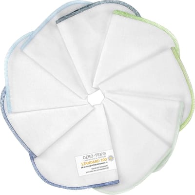 Herbruikbare Babydoekjes 9 Stuks - Duurzame Wasbare Waslapjes voor Babyverzorging - Oeko-Tex Standaard 100
