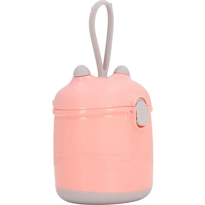 Boîte à Lait en Poudre 2 Couches Portable Scellée Distributeur de Récipient pour Lait en Poudre avec Cuillère pour L(for 6.5-9kg)
