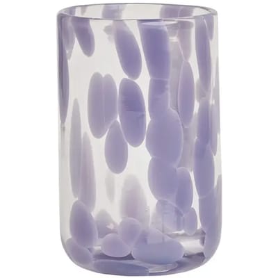 Balken vaas van glas met ronde vormen OYOY Living Design