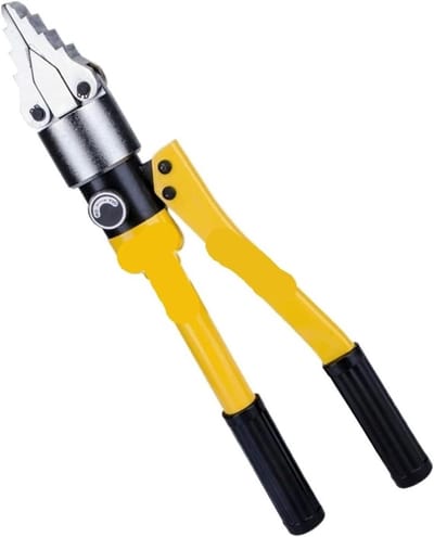 Hydraulische Tang - Krimper Scheider - Metaal Bewerken - Krachtig 8T Tonnage - 410 mm Lengte - Zilverkleurig