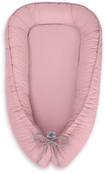 Babynest dubbelzijdig Premium Cocoon voor baby's MY SWEET BABY- pastelroze