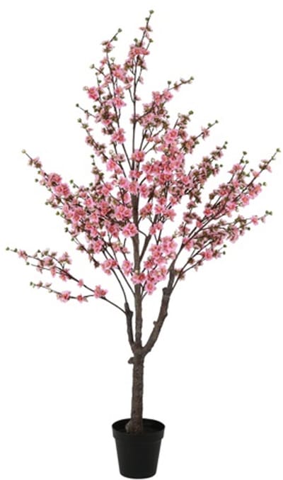 Countryfield Kunstplant Prunus Sakura – Roze – Ø100 cm – Hoogte 180 cm