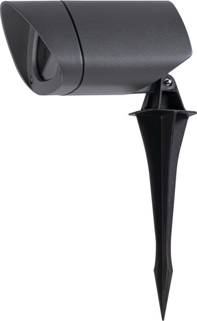 Prikspot VORA - vervangbare LED GU10 - Antraciet - IP54 - Dimbaar
