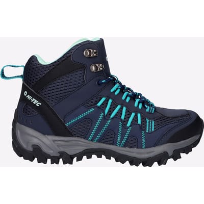 Hi-Tec Jaguar Mid Polyester Dames Wandelschoenen In De Kleur Sky Captain/Navigate
