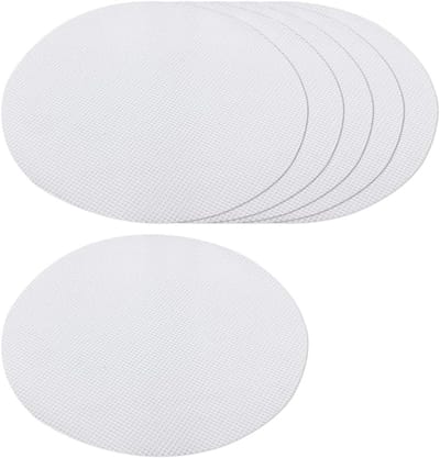 Non-stick Dehydrator Vellen voor Stomen - Herbruikbare Matten voor Dumplings, Baksels en Stoomgerechten (32cm, Ronde Silicone)