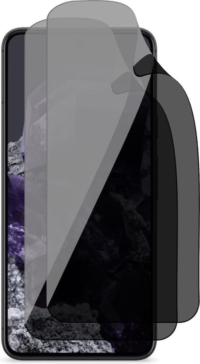 Privacy Screenprotector geschikt voor Google Pixel 8 - 2x FlexGuard Screen Protector