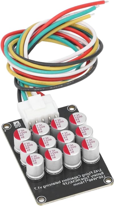 Allecto - Batterij Actieve Equalizer - Universele Celbalancer - Lifepo4 Lithium-balansbord met Kabel - 5A Capaciteit - Geschikt voor NC