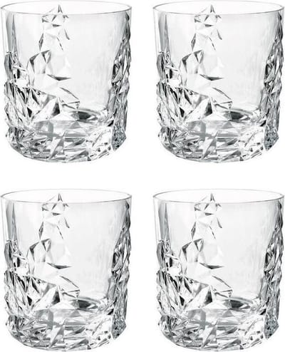 Nachtmann Whiskey Glazen Sculpture - 370 ml - 4 stuks