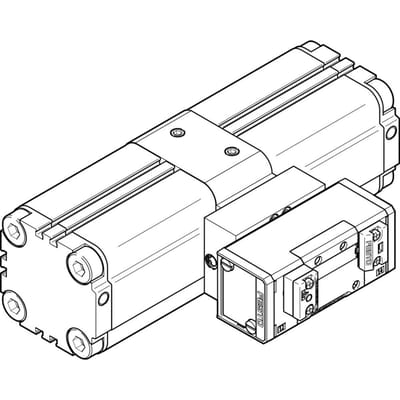 Festo Drukbooster G3/8'' Inlaat 2-8/Uitlaat 4-16bar - 549397 - P2X3Q