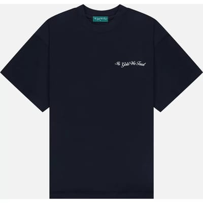 In Gold We Trust Unisex The Mouth Dark Blue Size: XS | T-Shirts Outlet | Unisex | Zwart