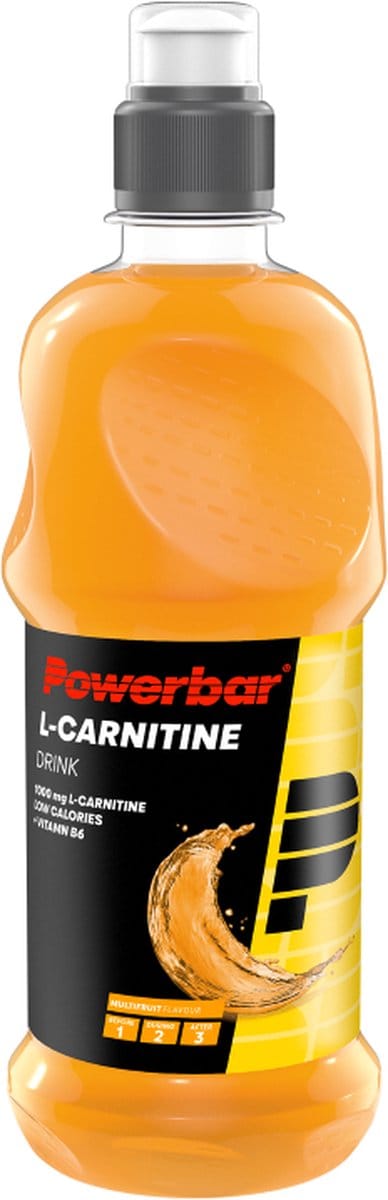 Powerbar sportdrank L-Carnitine Drink - low sugar sportdrank - Multi Fruit - 12 x 500ml