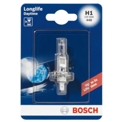 Lamp Halogeen BOSCH H1 Longlife Daytime 12V, 55W
