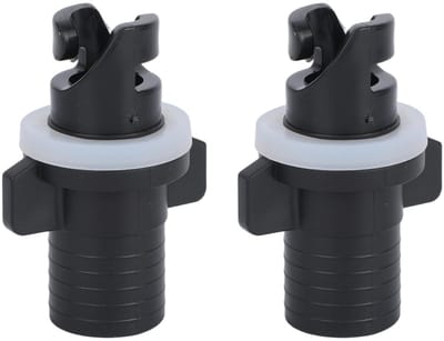 Allecto - Inflatable Kayak Pomp Adapter - Halkey Roberts Ventielen - Geschikt voor Paddleboard - Boot Accessoire - 2 Stuks