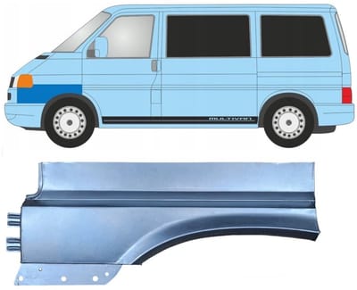 Reparatiepaneel voorspatbord voor Volkswagen Transporter T4 1996-2003 / Links