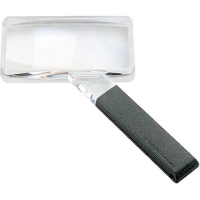 Eschenbach 2642150 Vergrootglas Vergrotingsfactor: 2 x Lensgrootte: (l x b) 100 mm x 50 mm