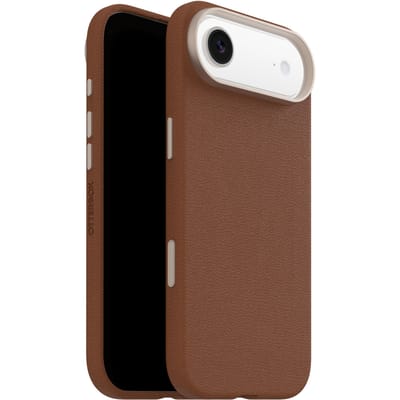 Otterbox Symmetry Cactus - Geschikt voor iPhone 17 Air - Leren Backcover Magsafe - Desert Sadle