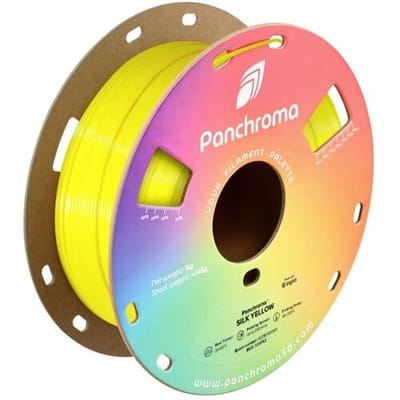 Polymaker CA03021 Panchroma™ Silk Filament PLA kunststof Zijdeglans 1.75 mm 1000 g Yellow, Geel 1 stuk(s)