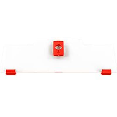 Schäfer Shop Pure Cover hoog voor Eurobox-serie Economy 600 x 400 met open voorkant, kunststof, rood