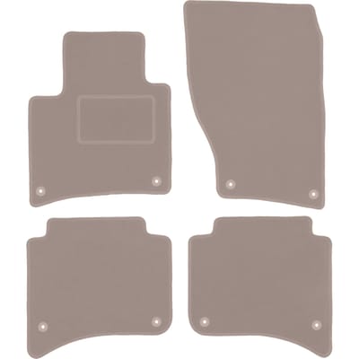 Beige veloursmatten voor: Volkswagen Touareg II SUV (2010-)