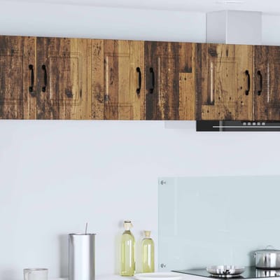 vidaXL Wandkast PORTO Oudhout 30 x 31 x 40 cm Bewerkt hout