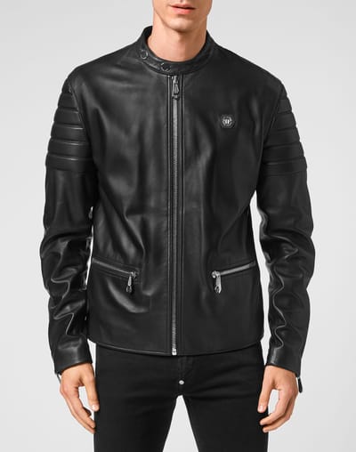 Leren Moto Jas