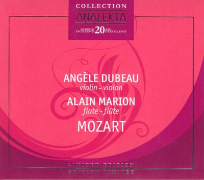 Angèle Dubeau & Alain Marion - Mozart: Die Zauberflöte | Die Entführung aus dem Serail (CD)