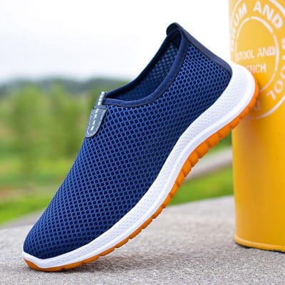 Zomer Lente Heren Schoenen Loafers Licht Wandelen Ademend Mode Comfortabele Casual Schoenen Heren Sneakers 44