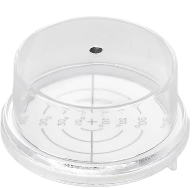 Zonnepaneel Tracker - Zonhoekzoeker Hoekmeter - Energie Optimaliseren - Weerbestendig ABS Materiaal - 4.5 cm - Rood