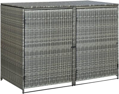 DYNA® Kliko Ombouw – Containerberging - Kliko Ombouw Dubbel - Antraciet - 77cm x 148cm x 111cm