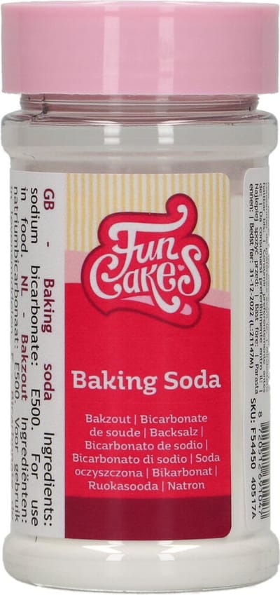 FunCakes Bakzout - 100g - Rijsmiddel voor Koekjes, Brood en Cake