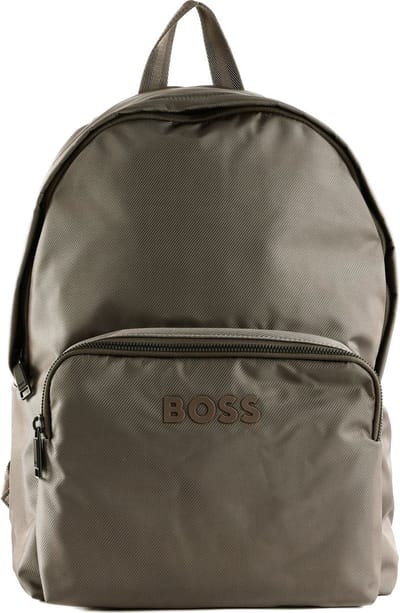 BOSS Laptop rugzak Rugzak met laptopvak Catch 3.0 Backpack Taupe Grey