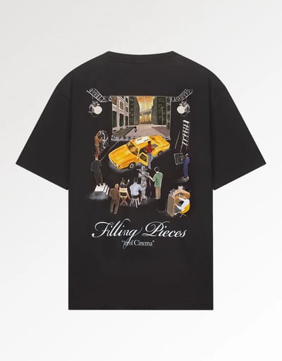 Filling Pieces - Shirt Zwart Filling Pieces 422631500360 Longsleeves Zwart Film Set